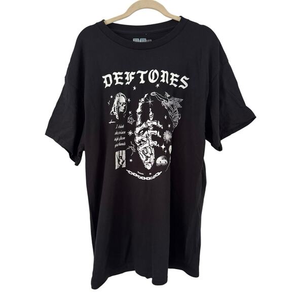 NWOT Deftones Poison T-Shirt Graphic Black Short Sleeve Men’s Size Large - Picture 1 of 4
